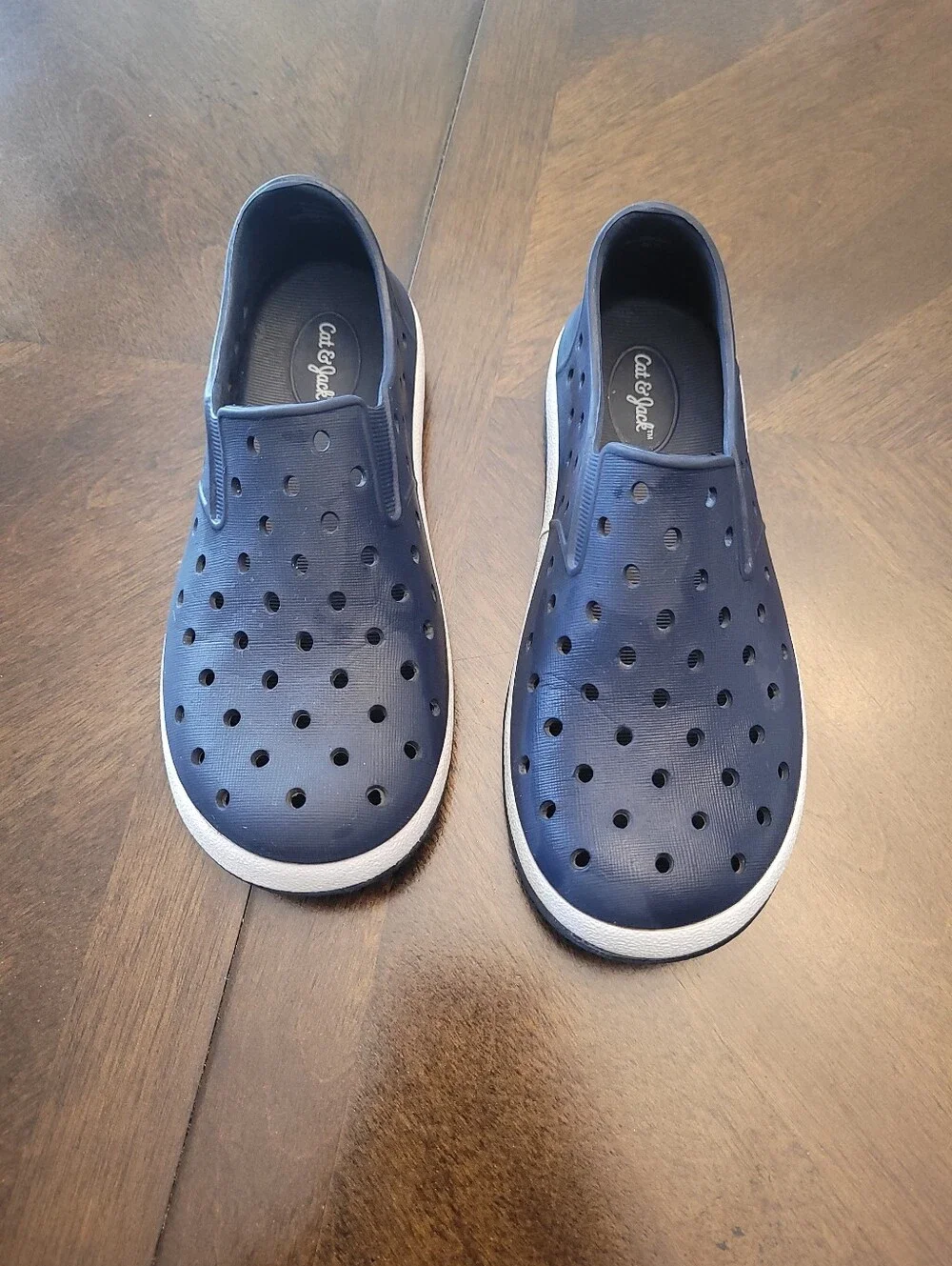 Cat & Jack Navy Blue Slip-On Kids Water Shoes Size 11